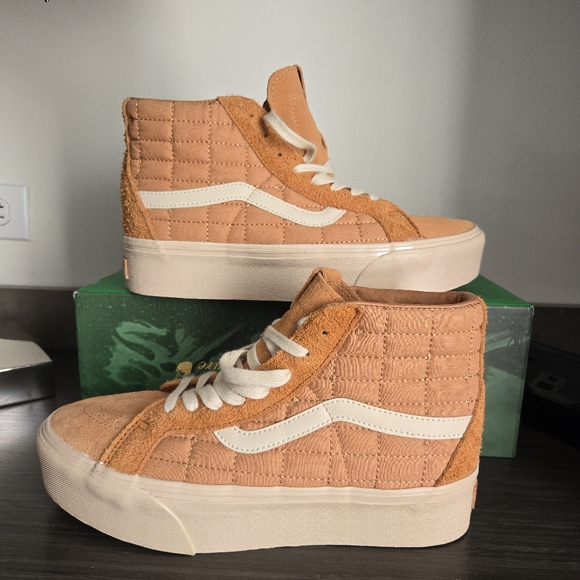 Vans Sk8 Hi Reissue JFG Platform Men 10 Women 11.5 Orange White 072025
